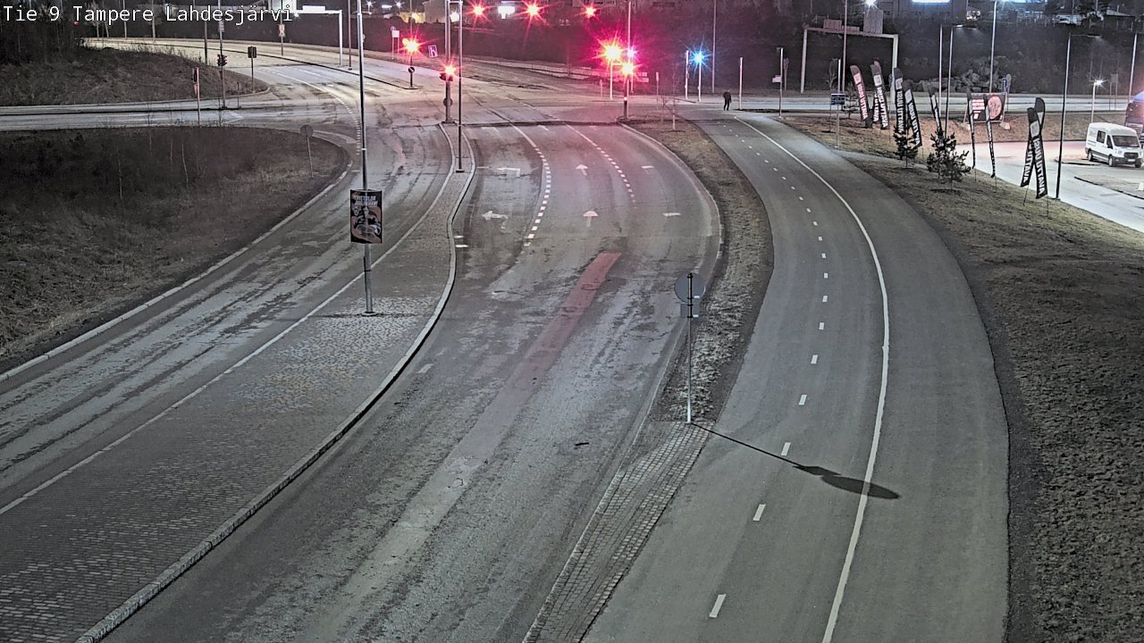 Weather Camera Image Väg 9 Tammerfors, Lahdesjärvi, Tampere, Pirkanmaa