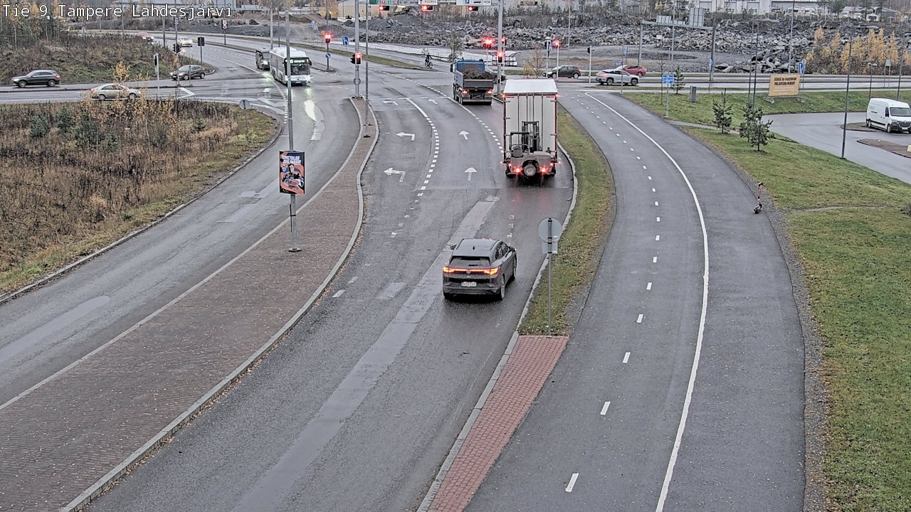 Kelikamerat Kuva Tie 9 Tampere, Lahdesjärvi, Tampere, Pirkanmaa