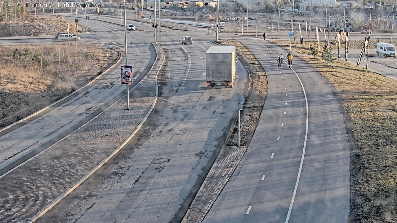 Weather Camera Image Road 9 Tampere, Lahdesjärvi, Tampere, Pirkanmaa