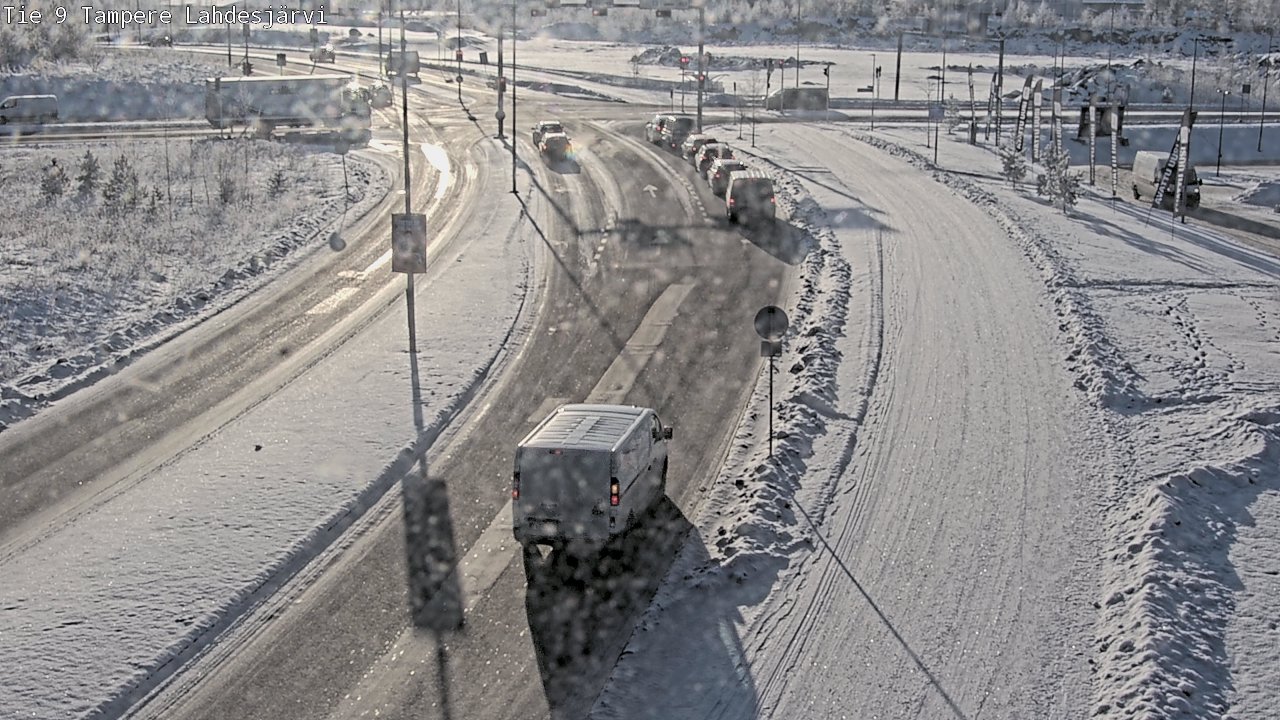 Weather Camera Image Road 9 Tampere, Lahdesjärvi, Tampere, Pirkanmaa