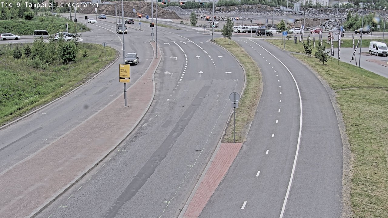 Kelikamerat Kuva Tie 9 Tampere, Lahdesjärvi, Tampere, Pirkanmaa