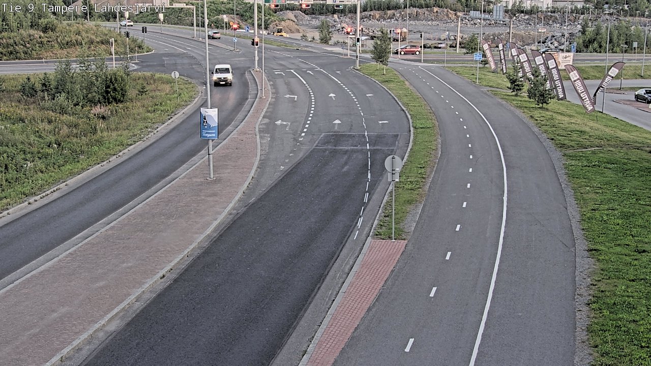 Kelikamerat Kuva Tie 9 Tampere, Lahdesjärvi, Tampere, Pirkanmaa