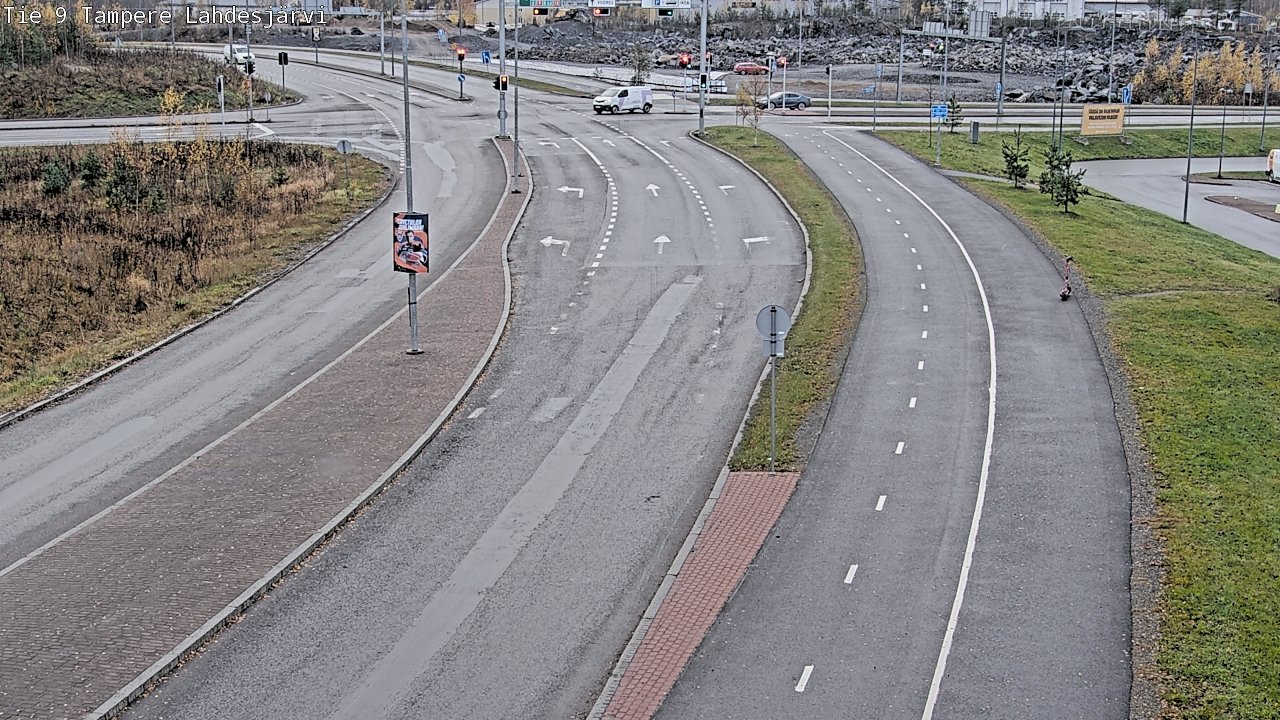 Kelikamerat Kuva Tie 9 Tampere, Lahdesjärvi, Tampere, Pirkanmaa