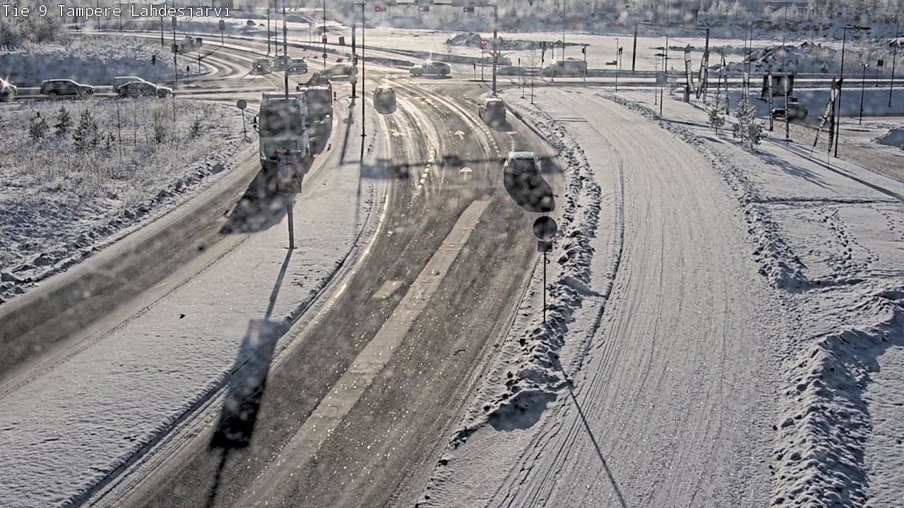 Weather Camera Image Road 9 Tampere, Lahdesjärvi, Tampere, Pirkanmaa