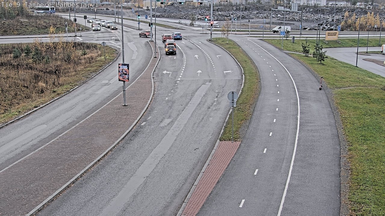 Kelikamerat Kuva Tie 9 Tampere, Lahdesjärvi, Tampere, Pirkanmaa