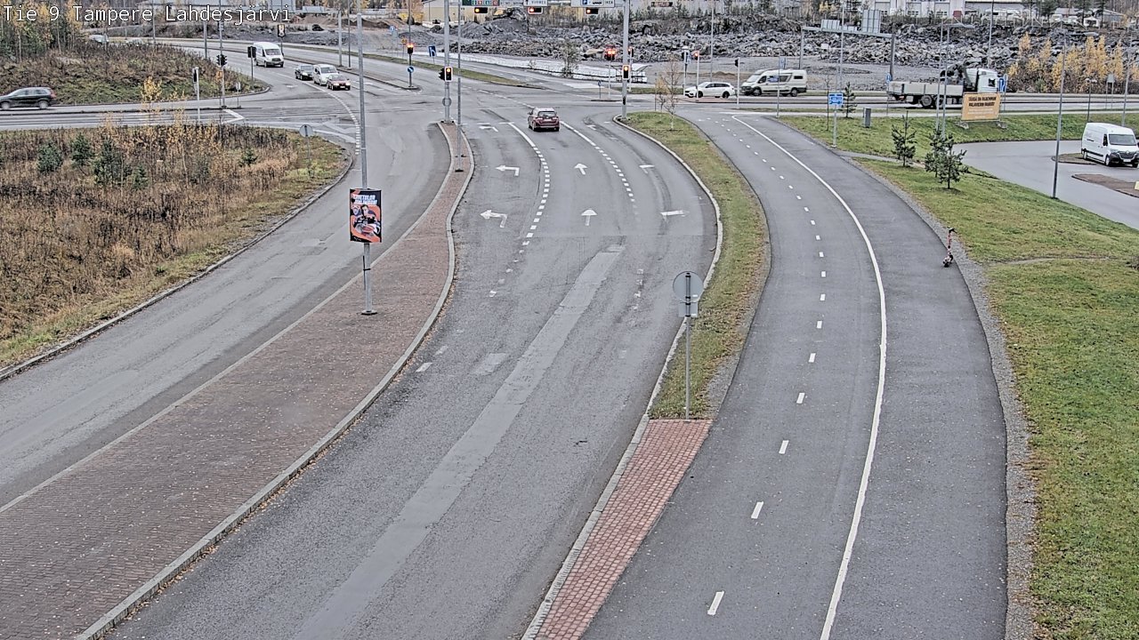 Kelikamerat Kuva Tie 9 Tampere, Lahdesjärvi, Tampere, Pirkanmaa