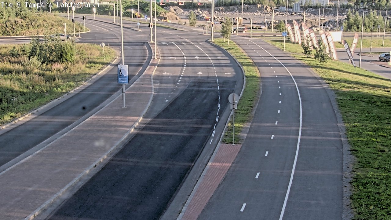 Kelikamerat Kuva Tie 9 Tampere, Lahdesjärvi, Tampere, Pirkanmaa