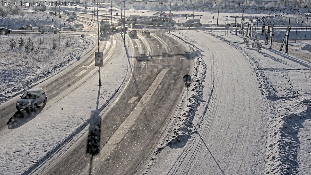 Weather Camera Image Road 9 Tampere, Lahdesjärvi, Tampere, Pirkanmaa