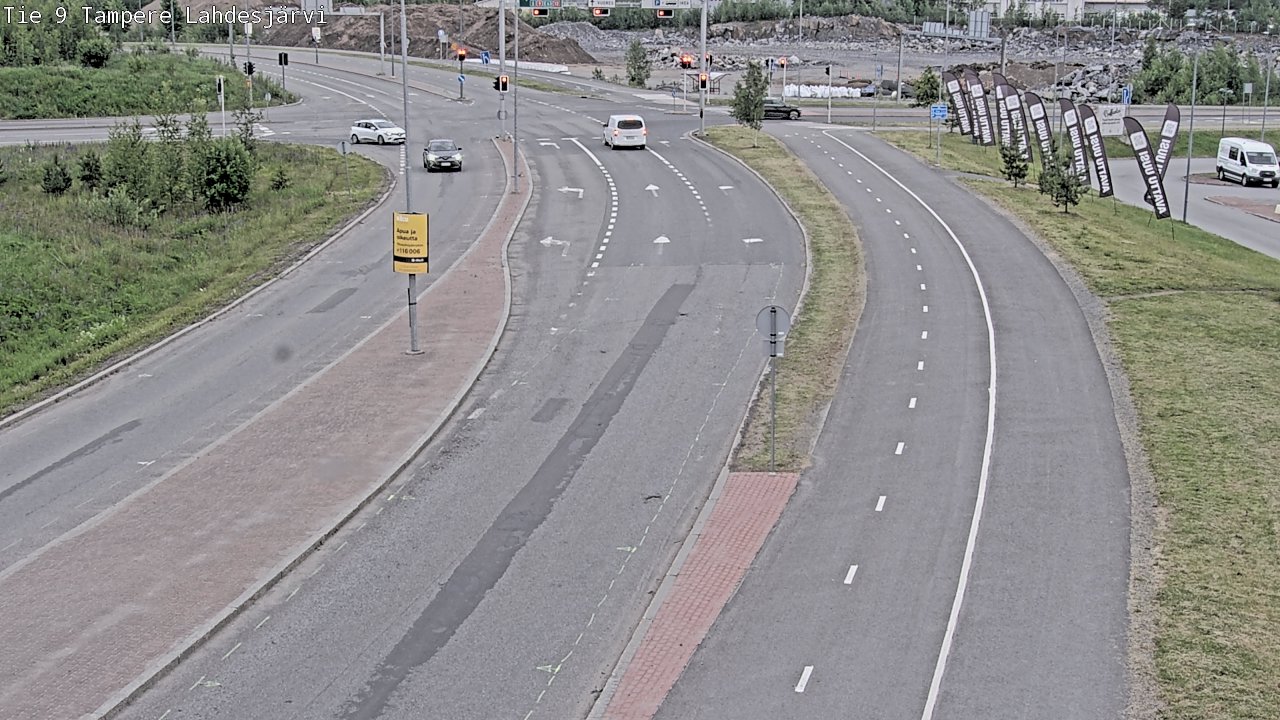 Kelikamerat Kuva Tie 9 Tampere, Lahdesjärvi, Tampere, Pirkanmaa