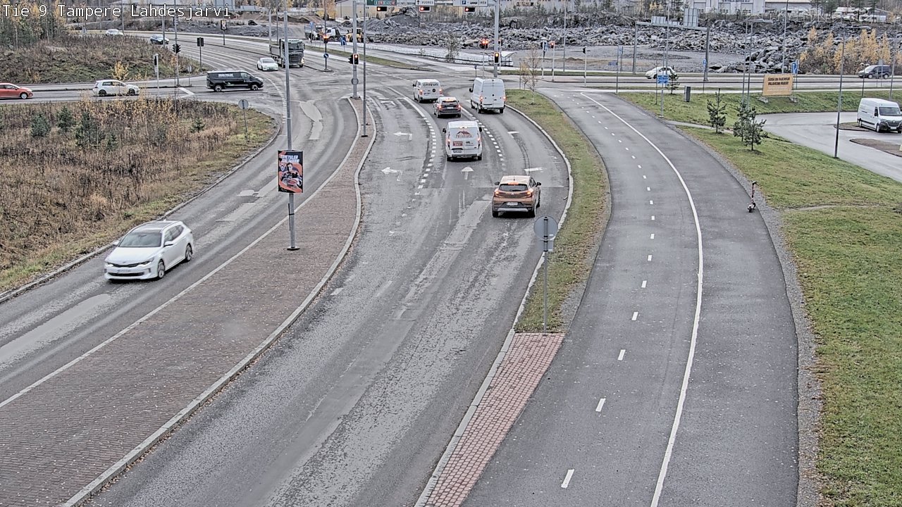 Kelikamerat Kuva Tie 9 Tampere, Lahdesjärvi, Tampere, Pirkanmaa