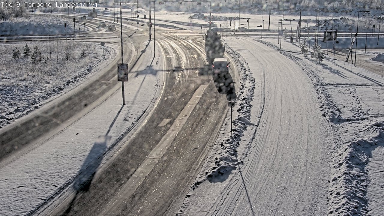 Weather Camera Image Road 9 Tampere, Lahdesjärvi, Tampere, Pirkanmaa