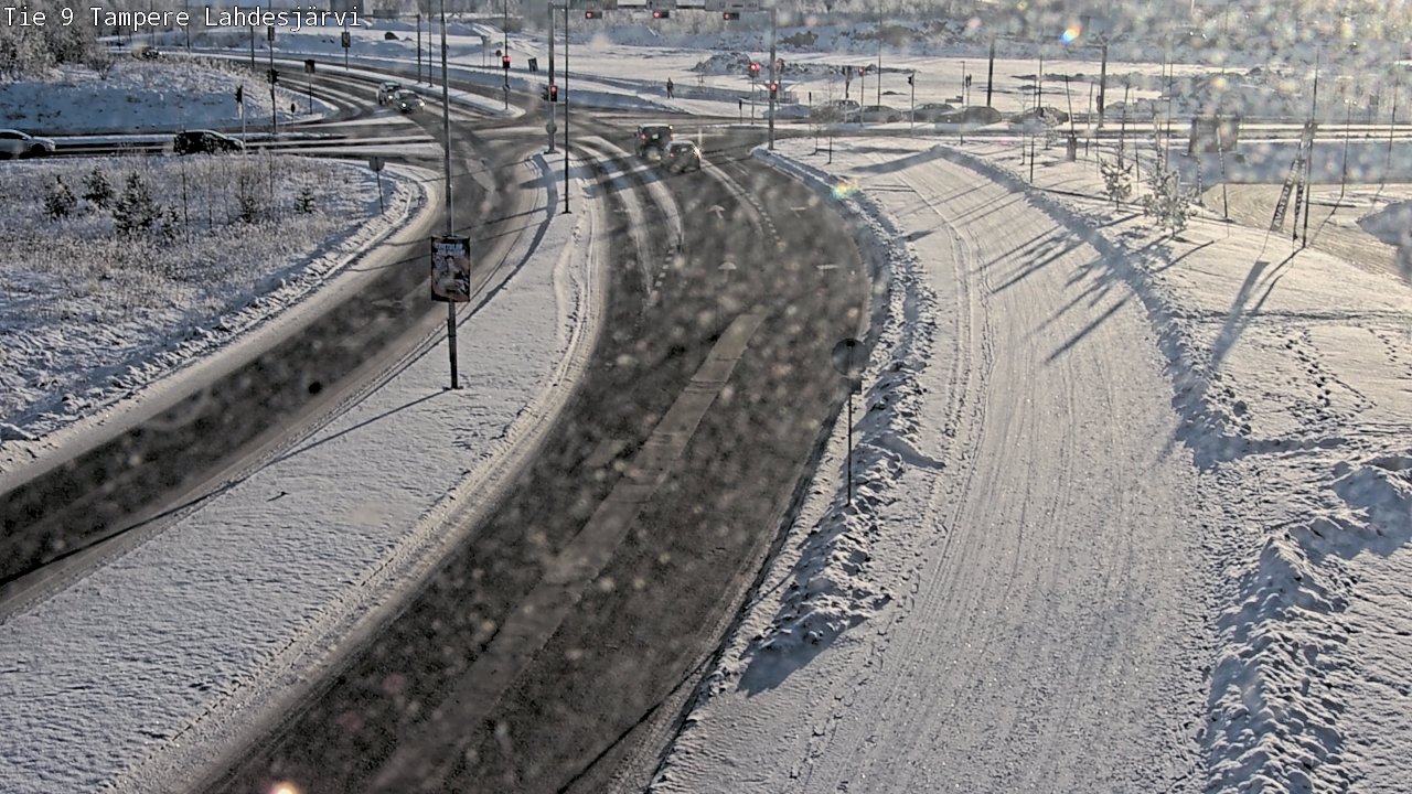 Weather Camera Image Road 9 Tampere, Lahdesjärvi, Tampere, Pirkanmaa