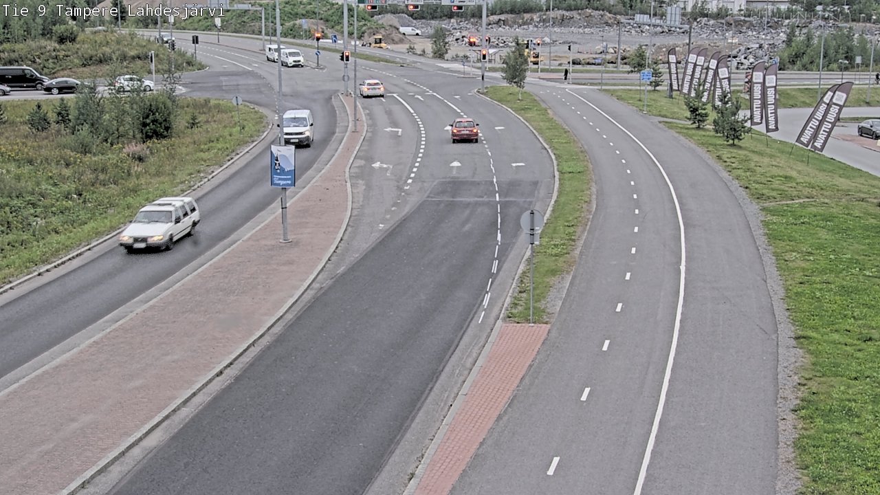 Weather Camera Image Road 9 Tampere, Lahdesjärvi, Tampere, Pirkanmaa
