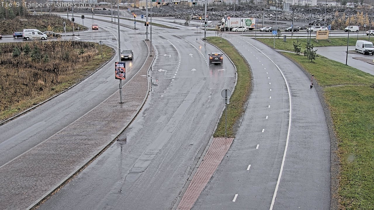 Weather Camera Image Road 9 Tampere, Lahdesjärvi, Tampere, Pirkanmaa