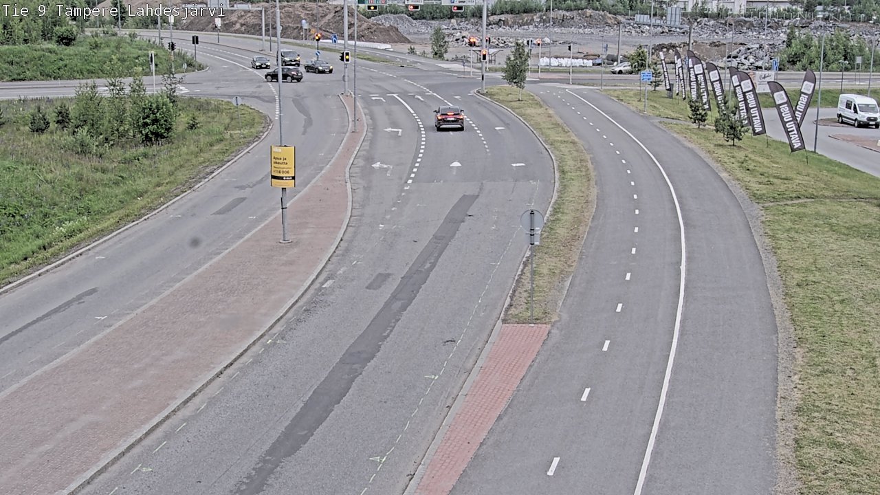 Kelikamerat Kuva Tie 9 Tampere, Lahdesjärvi, Tampere, Pirkanmaa