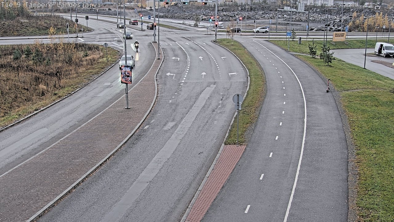 Kelikamerat Kuva Tie 9 Tampere, Lahdesjärvi, Tampere, Pirkanmaa