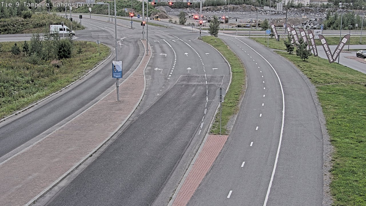 Weather Camera Image Road 9 Tampere, Lahdesjärvi, Tampere, Pirkanmaa