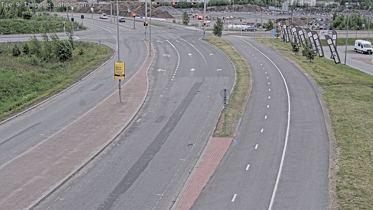 Kelikamerat Kuva Tie 9 Tampere, Lahdesjärvi, Tampere, Pirkanmaa