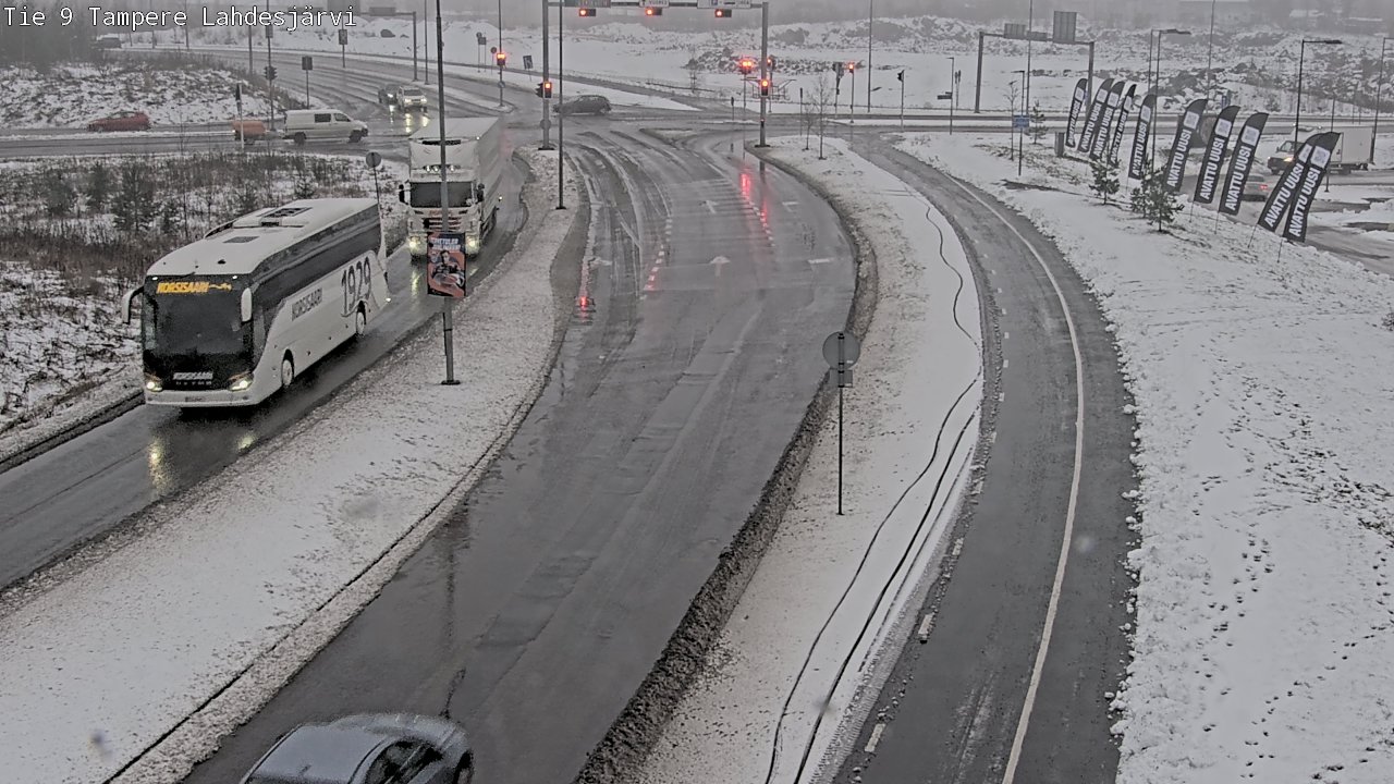 Weather Camera Image Road 9 Tampere, Lahdesjärvi, Tampere, Pirkanmaa