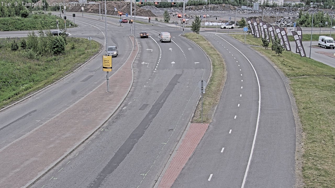 Kelikamerat Kuva Tie 9 Tampere, Lahdesjärvi, Tampere, Pirkanmaa