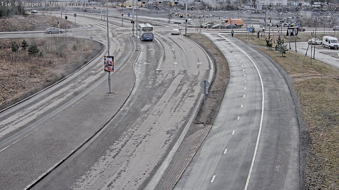 Weather Camera Image Väg 9 Tammerfors, Lahdesjärvi, Tampere, Pirkanmaa