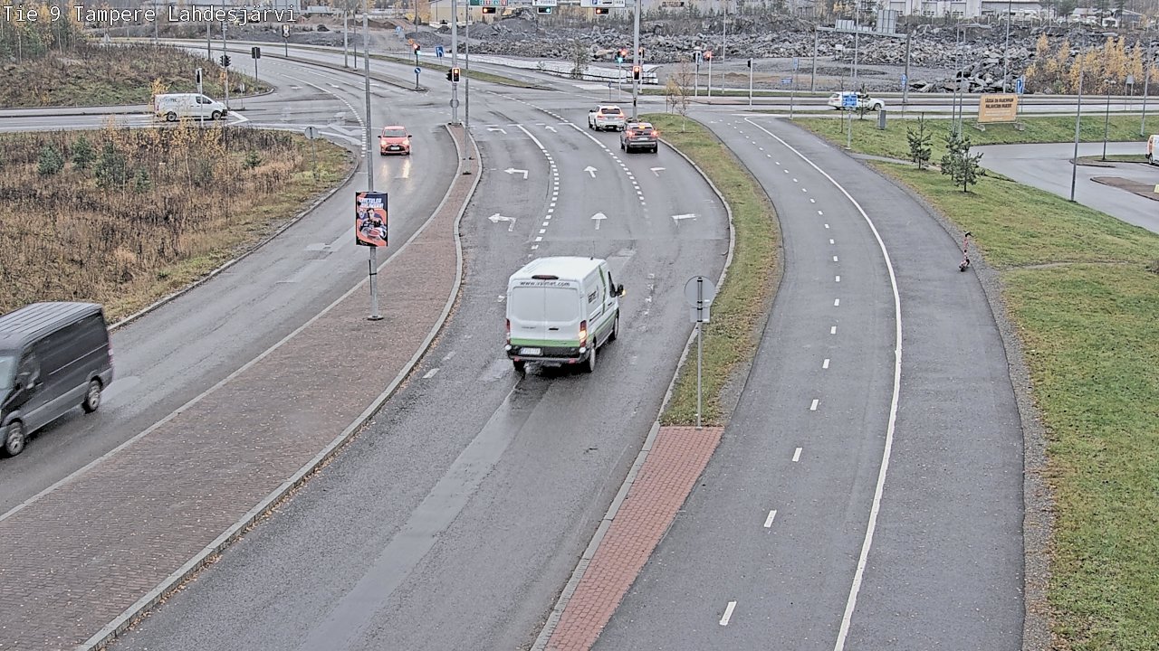 Kelikamerat Kuva Tie 9 Tampere, Lahdesjärvi, Tampere, Pirkanmaa