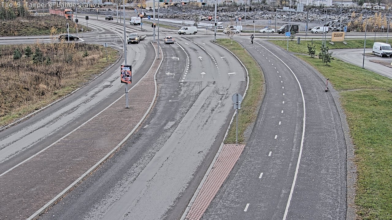 Kelikamerat Kuva Tie 9 Tampere, Lahdesjärvi, Tampere, Pirkanmaa