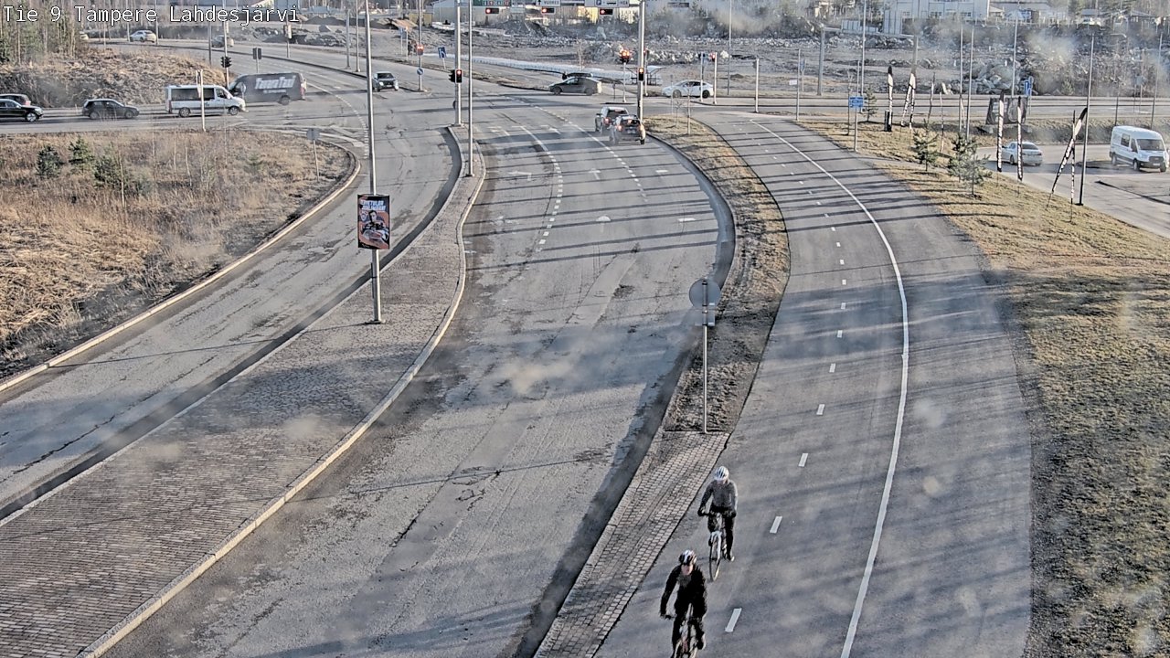 Weather Camera Image Road 9 Tampere, Lahdesjärvi, Tampere, Pirkanmaa