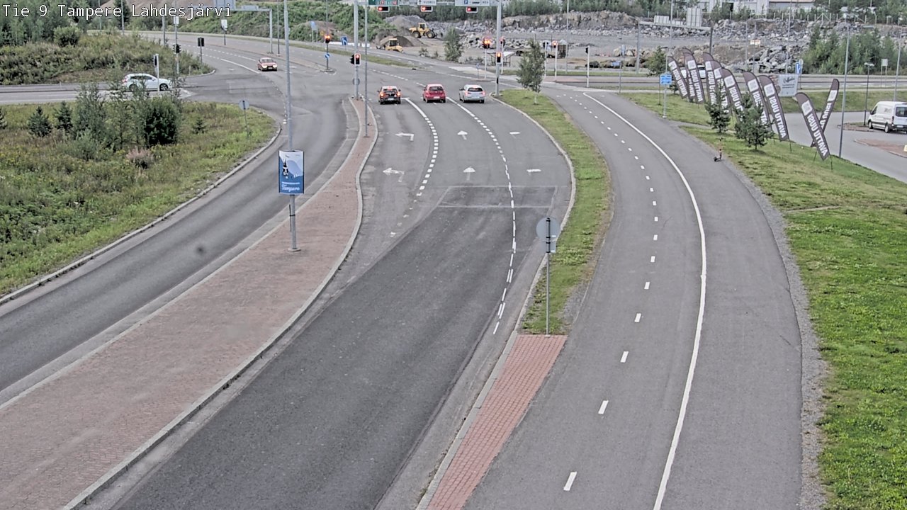 Kelikamerat Kuva Tie 9 Tampere, Lahdesjärvi, Tampere, Pirkanmaa