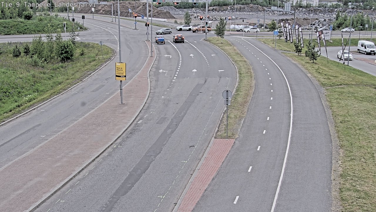 Kelikamerat Kuva Tie 9 Tampere, Lahdesjärvi, Tampere, Pirkanmaa
