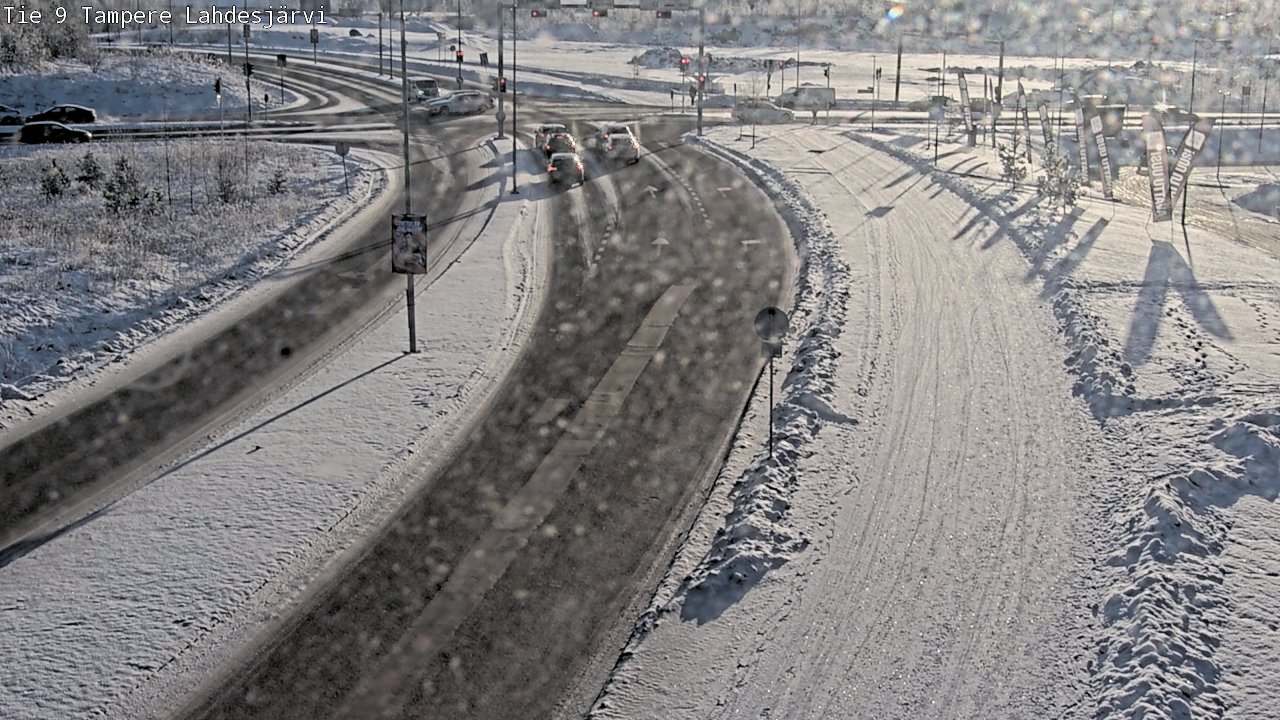 Weather Camera Image Road 9 Tampere, Lahdesjärvi, Tampere, Pirkanmaa