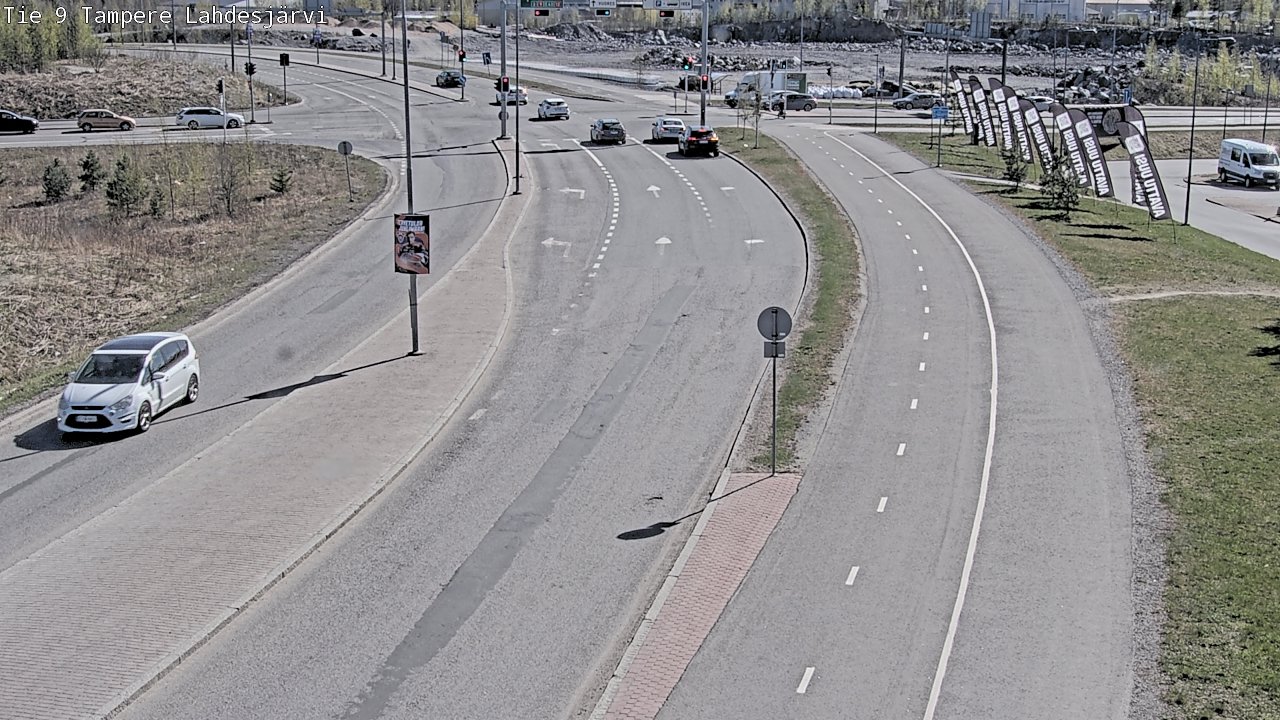 Kelikamerat Kuva Tie 9 Tampere, Lahdesjärvi, Tampere, Pirkanmaa