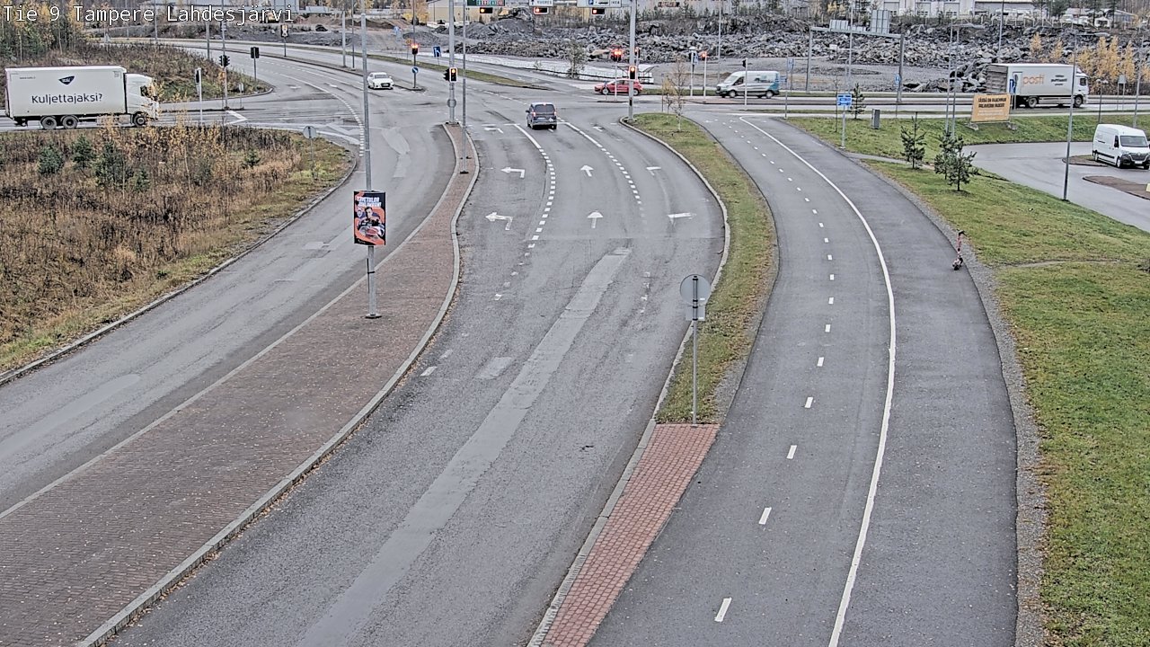 Kelikamerat Kuva Tie 9 Tampere, Lahdesjärvi, Tampere, Pirkanmaa