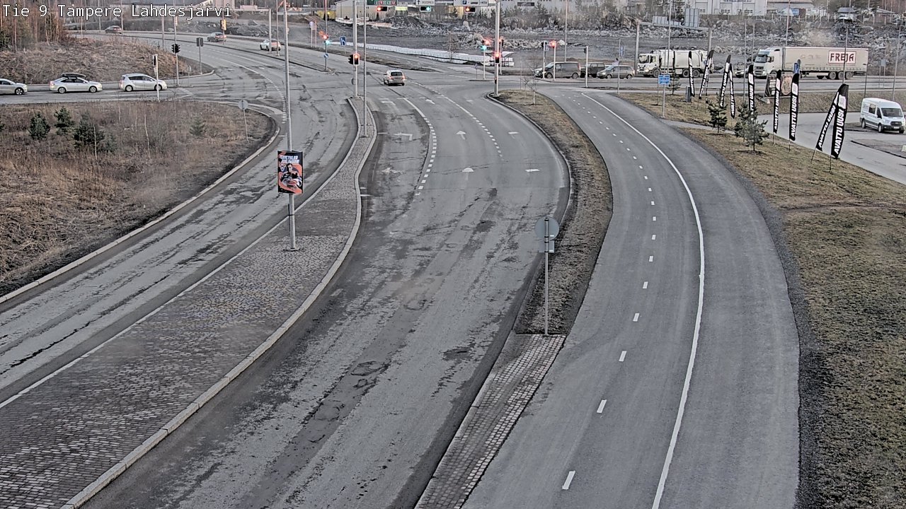 Weather Camera Image Road 9 Tampere, Lahdesjärvi, Tampere, Pirkanmaa
