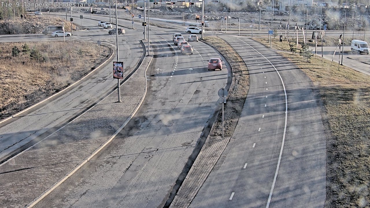 Weather Camera Image Road 9 Tampere, Lahdesjärvi, Tampere, Pirkanmaa