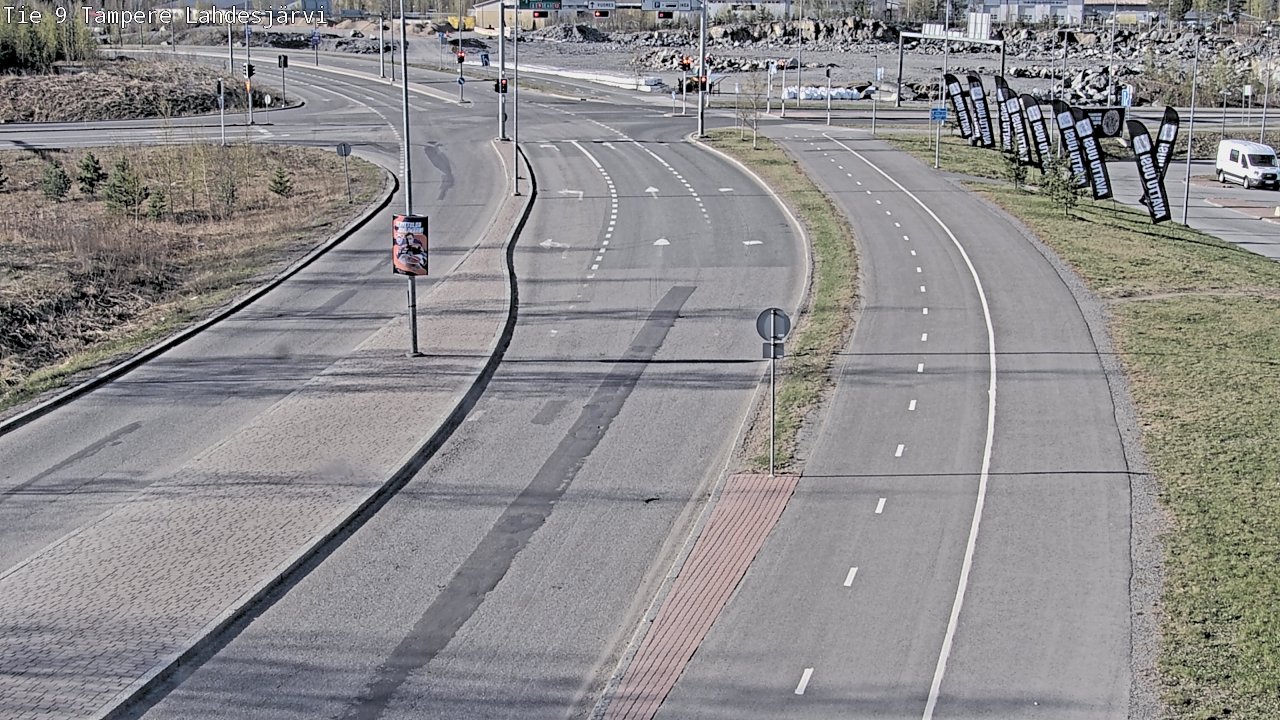 Kelikamerat Kuva Tie 9 Tampere, Lahdesjärvi, Tampere, Pirkanmaa