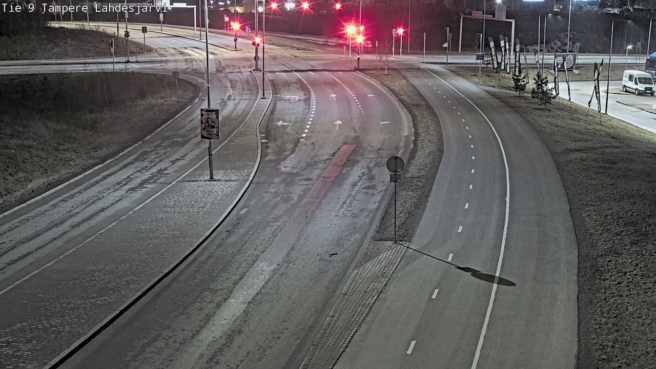 Weather Camera Image Väg 9 Tammerfors, Lahdesjärvi, Tampere, Pirkanmaa