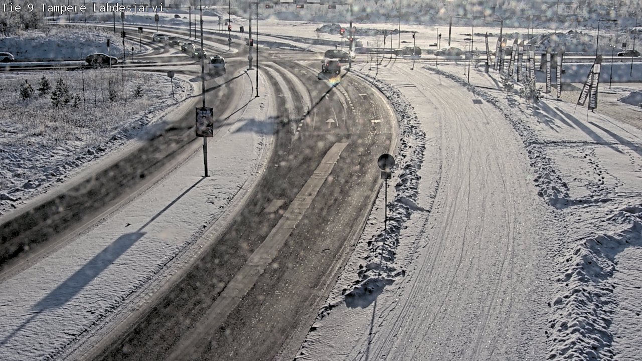 Weather Camera Image Road 9 Tampere, Lahdesjärvi, Tampere, Pirkanmaa