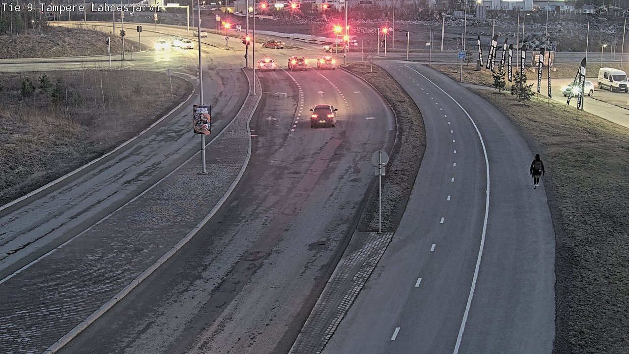 Weather Camera Image Väg 9 Tammerfors, Lahdesjärvi, Tampere, Pirkanmaa