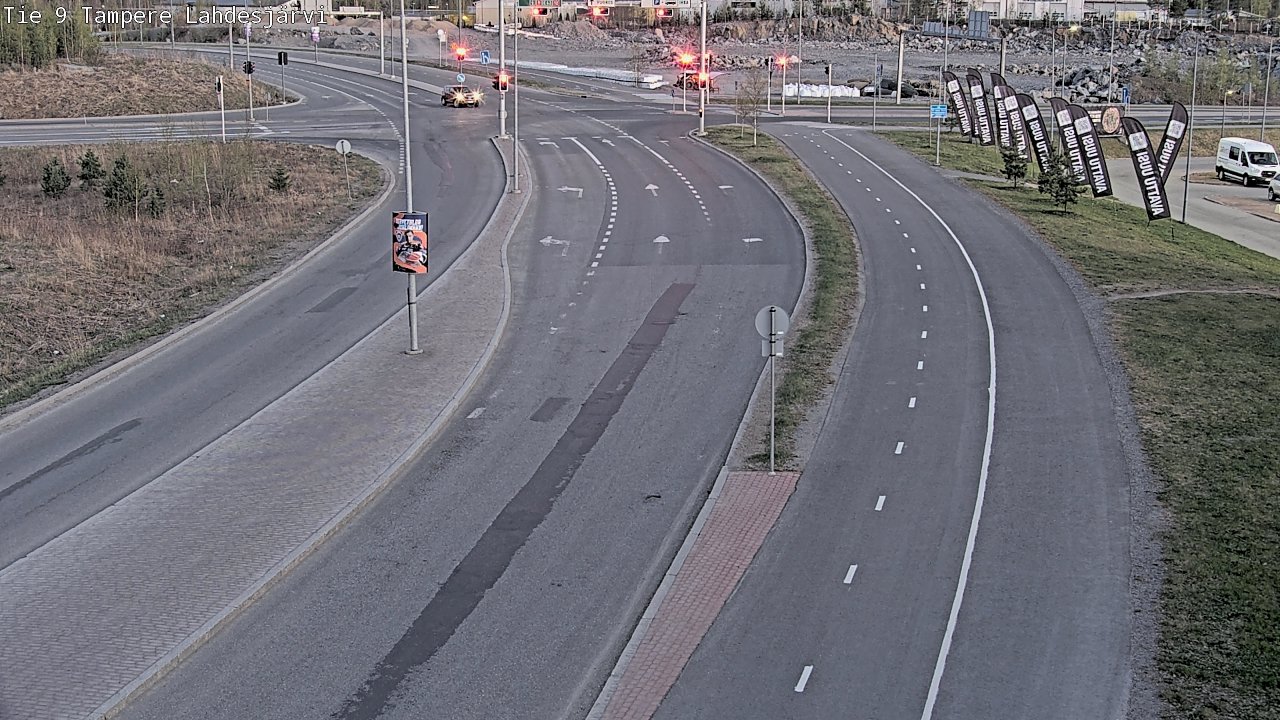 Weather Camera Image Road 9 Tampere, Lahdesjärvi, Tampere, Pirkanmaa