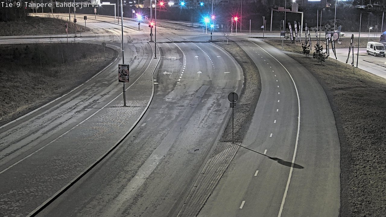 Weather Camera Image Väg 9 Tammerfors, Lahdesjärvi, Tampere, Pirkanmaa