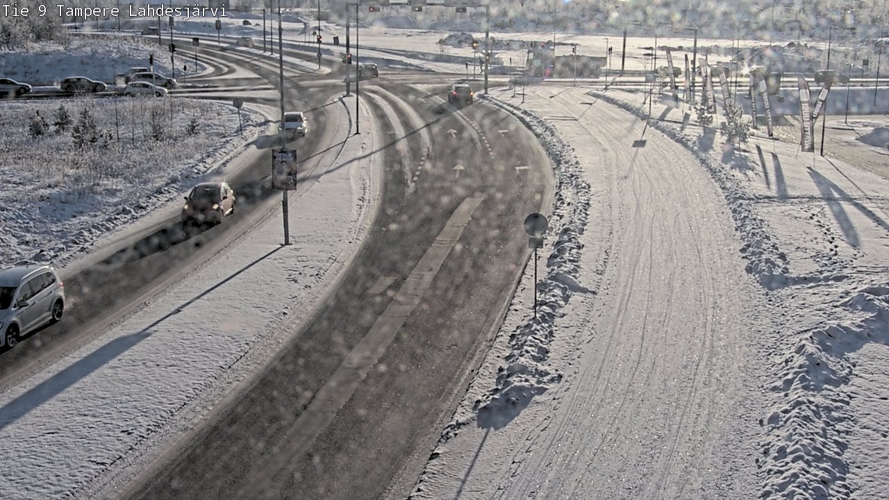 Weather Camera Image Road 9 Tampere, Lahdesjärvi, Tampere, Pirkanmaa