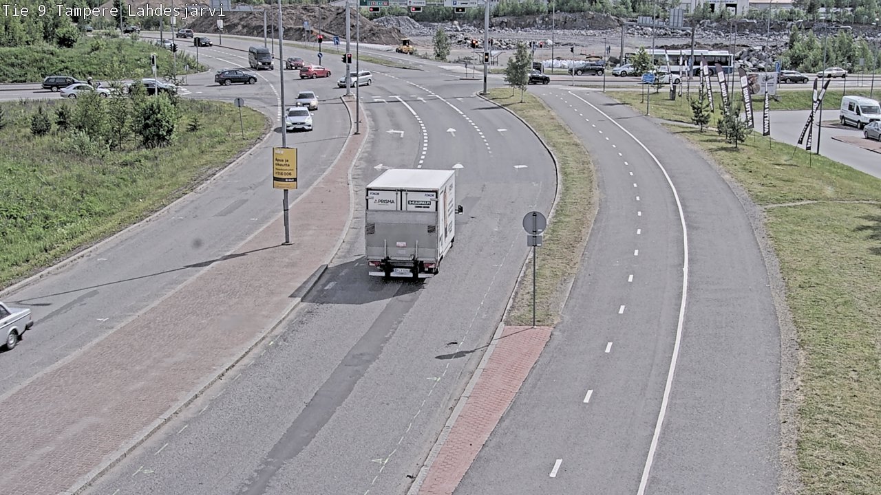 Kelikamerat Kuva Tie 9 Tampere, Lahdesjärvi, Tampere, Pirkanmaa
