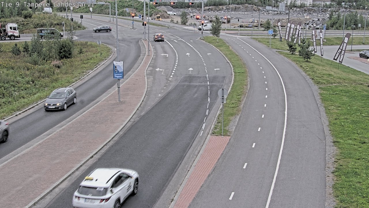 Weather Camera Image Road 9 Tampere, Lahdesjärvi, Tampere, Pirkanmaa