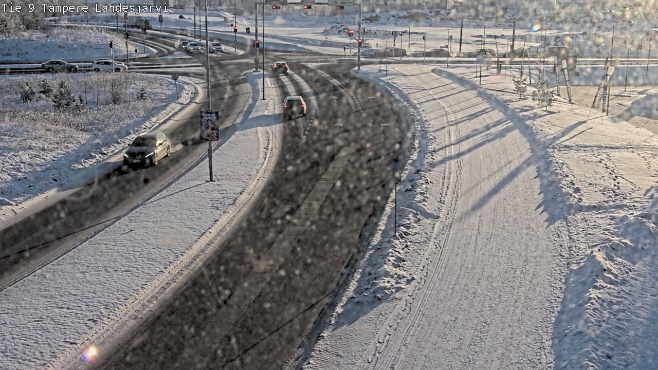 Weather Camera Image Road 9 Tampere, Lahdesjärvi, Tampere, Pirkanmaa