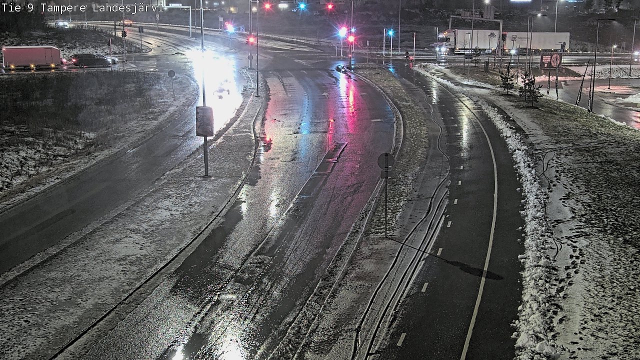 Weather Camera Image Road 9 Tampere, Lahdesjärvi, Tampere, Pirkanmaa
