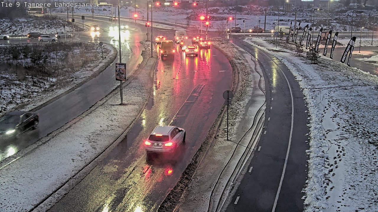 Weather Camera Image Road 9 Tampere, Lahdesjärvi, Tampere, Pirkanmaa