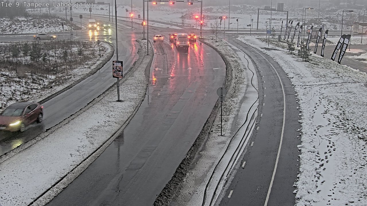 Weather Camera Image Road 9 Tampere, Lahdesjärvi, Tampere, Pirkanmaa