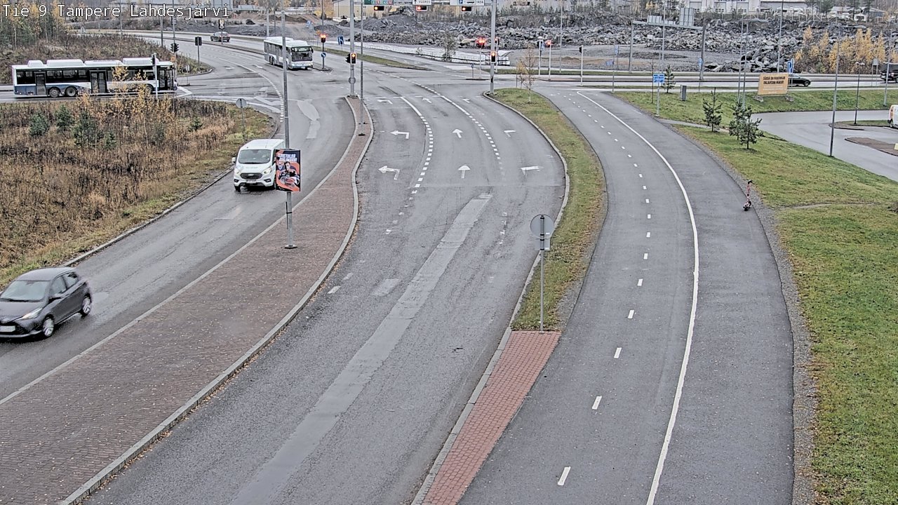 Kelikamerat Kuva Tie 9 Tampere, Lahdesjärvi, Tampere, Pirkanmaa