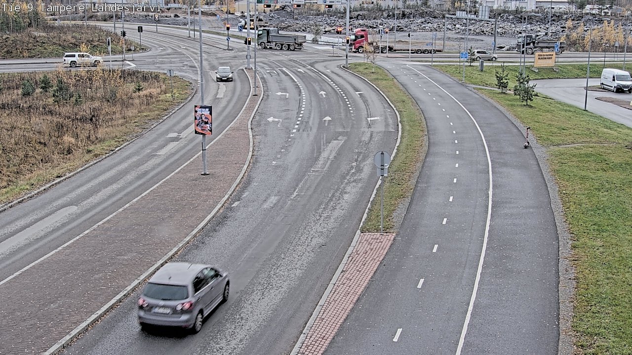 Kelikamerat Kuva Tie 9 Tampere, Lahdesjärvi, Tampere, Pirkanmaa